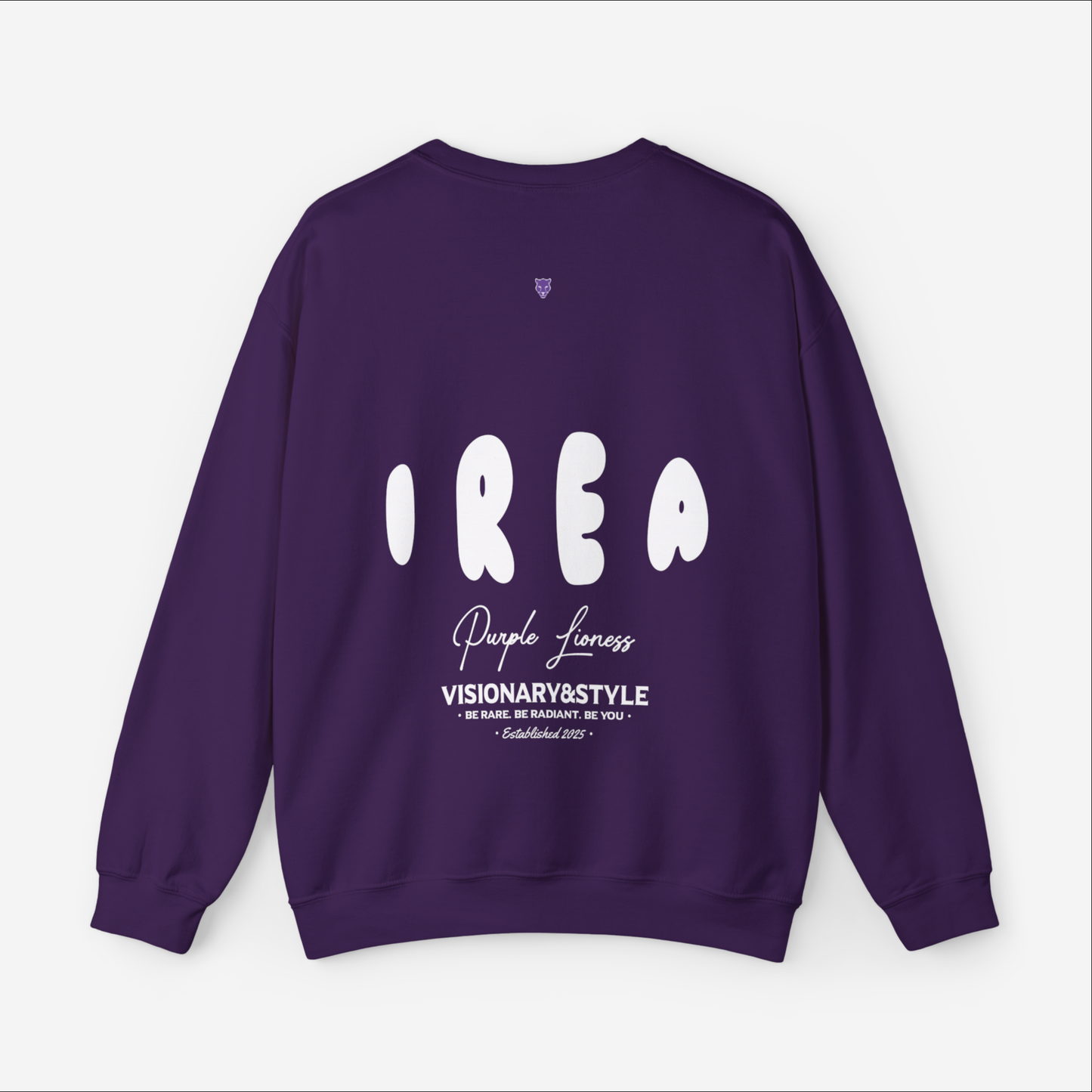 The Purple Lioness Crewneck Sweatshirt
