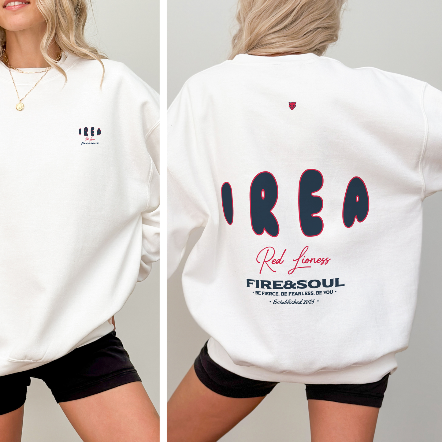 The Red Lioness Crewneck Sweatshirt