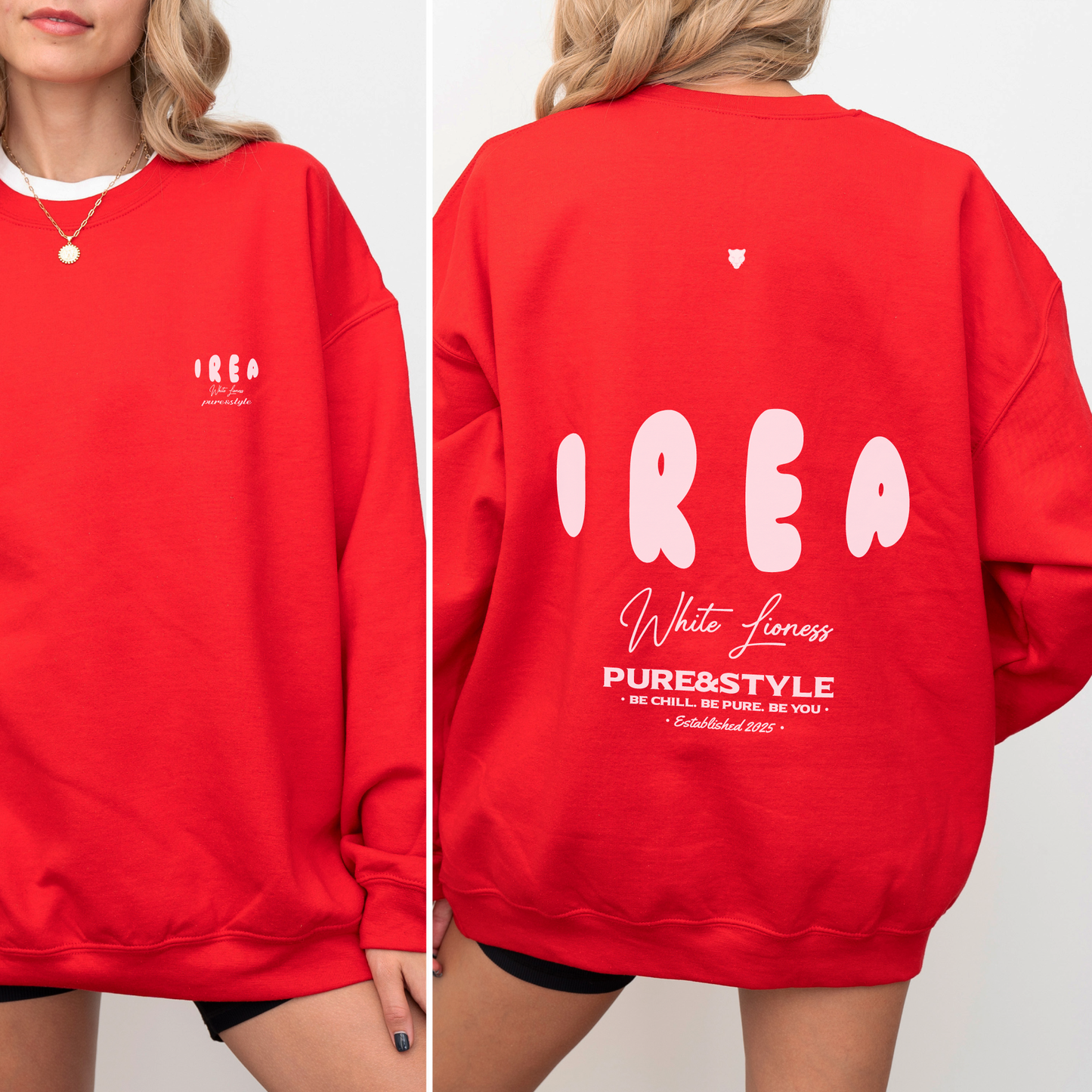 The White Lioness Crewneck Sweatshirt
