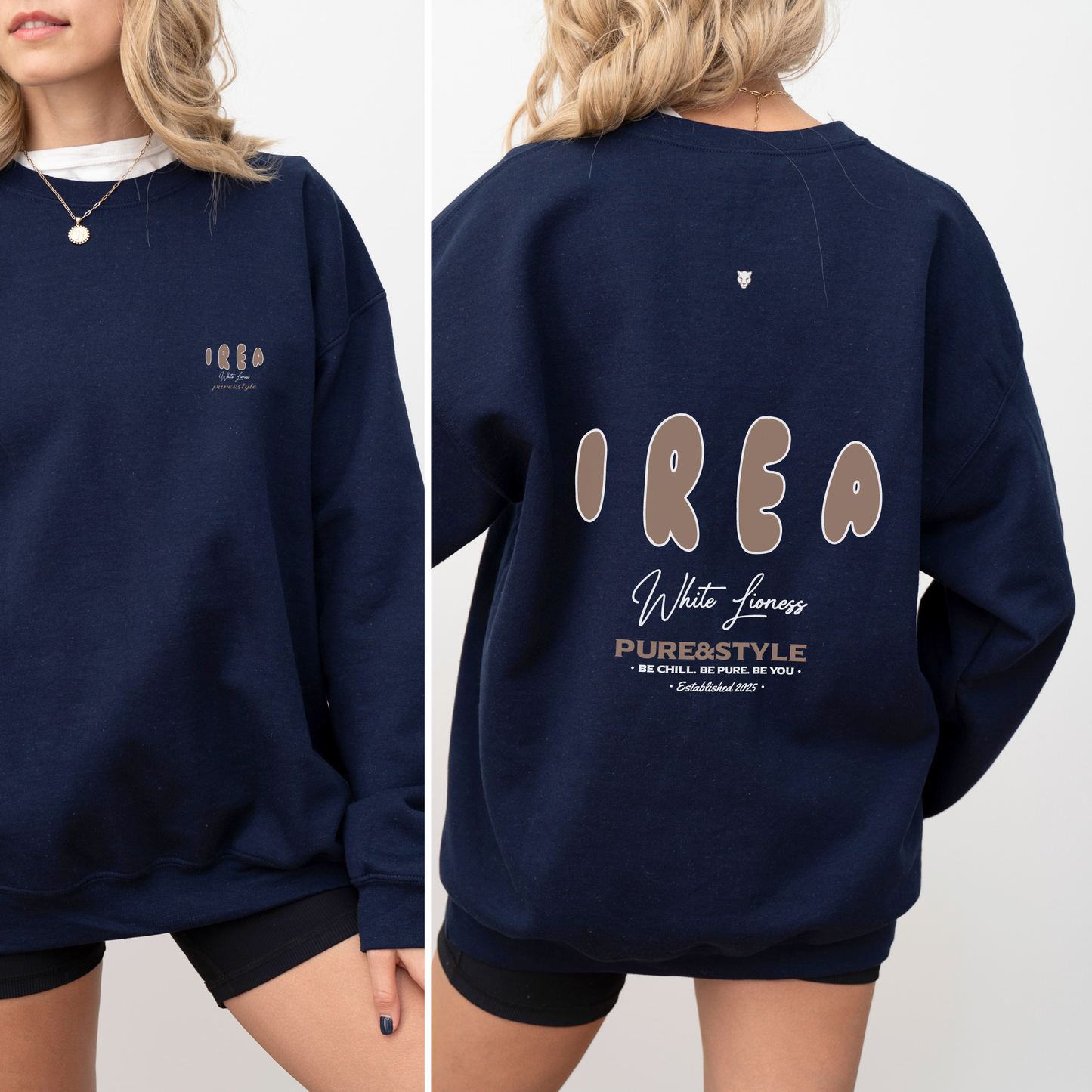 The White Lioness Crewneck Sweatshirt