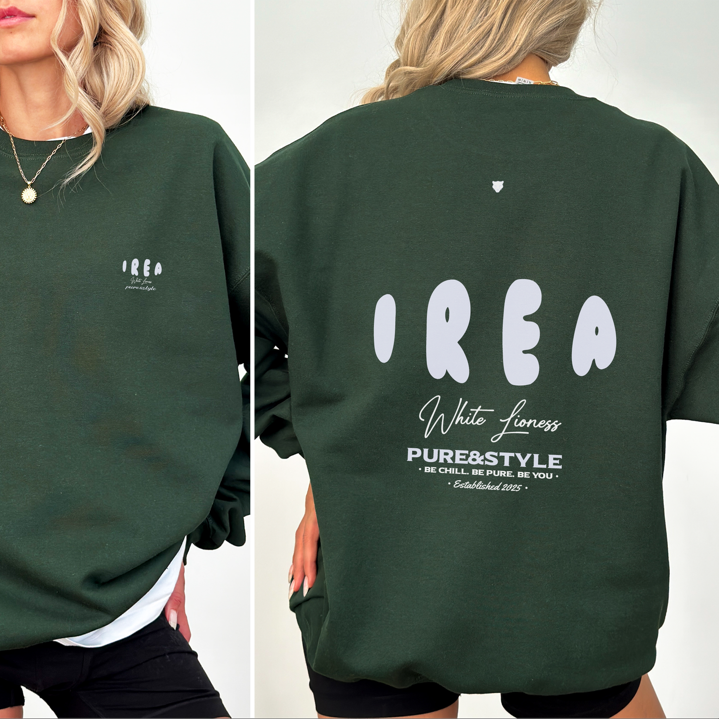 The White Lioness Crewneck Sweatshirt